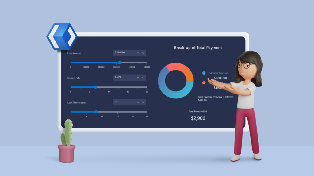 Develop an EMI Calculator WinUI Application